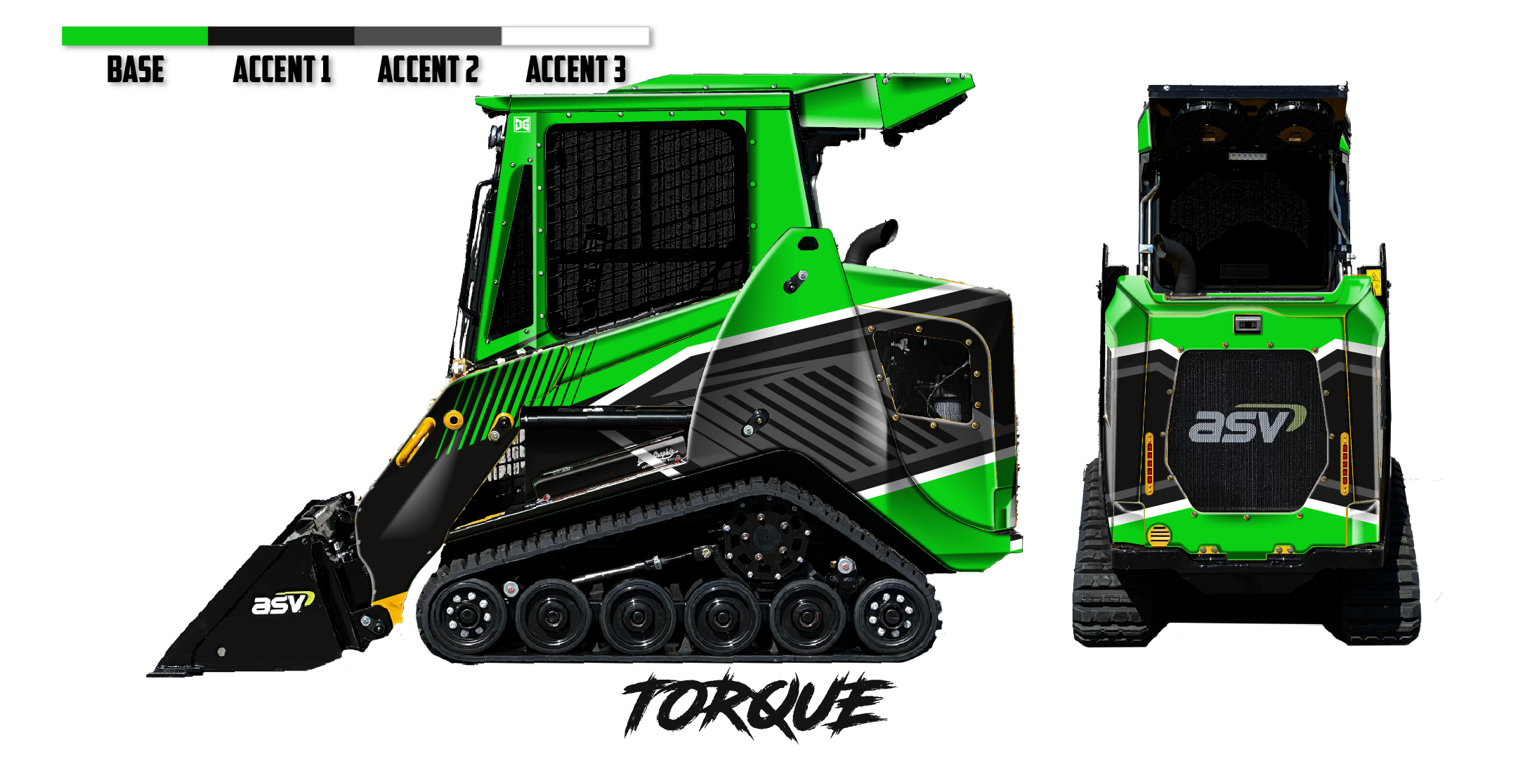 ASV RT-40 Wrap Kits – Dirty Graphix