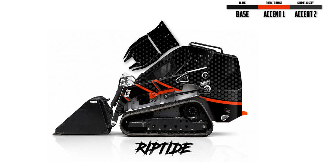 Bobcat MT120 Wrap Kits Dirty Graphix