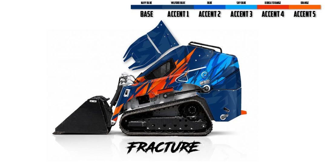 Bobcat MT120 Wrap Kits Dirty Graphix
