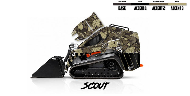 Bobcat MT120 Wrap Kits Dirty Graphix