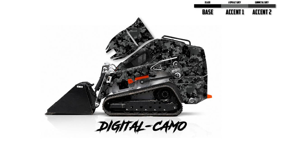 Bobcat MT120 Wrap Kits Dirty Graphix