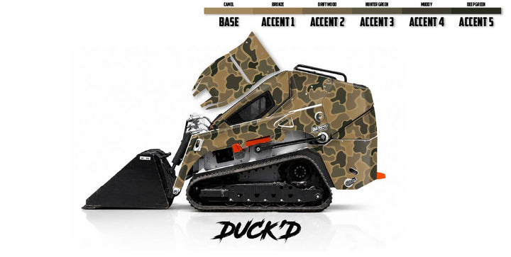 Bobcat MT120 Wrap Kits Dirty Graphix