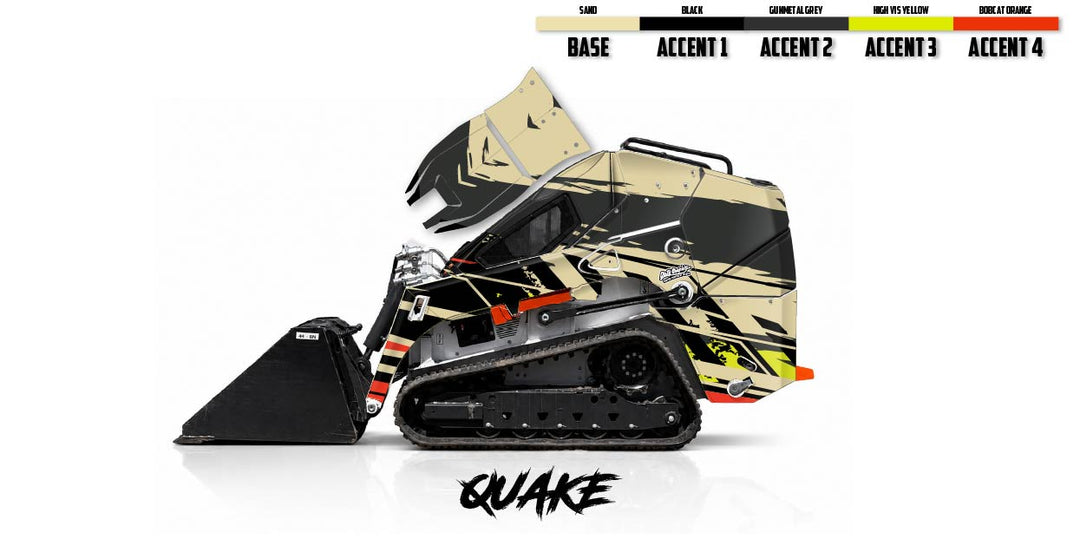 Bobcat MT120 Wrap Kits Dirty Graphix