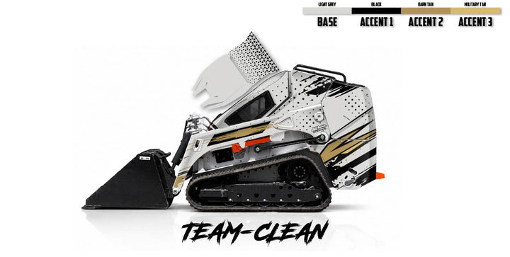 Bobcat MT120 Wrap Kits Dirty Graphix