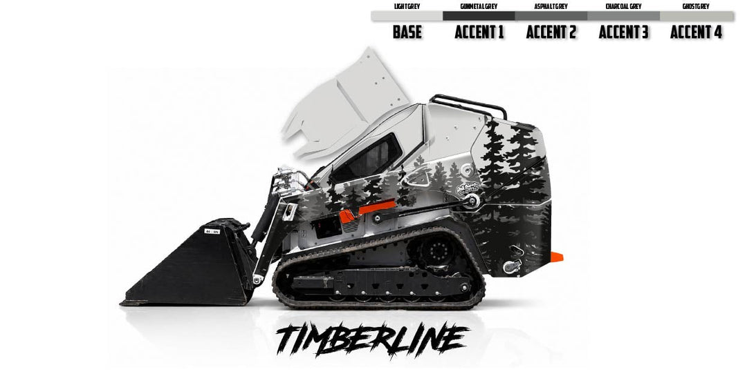 Bobcat MT120 Wrap Kits Dirty Graphix