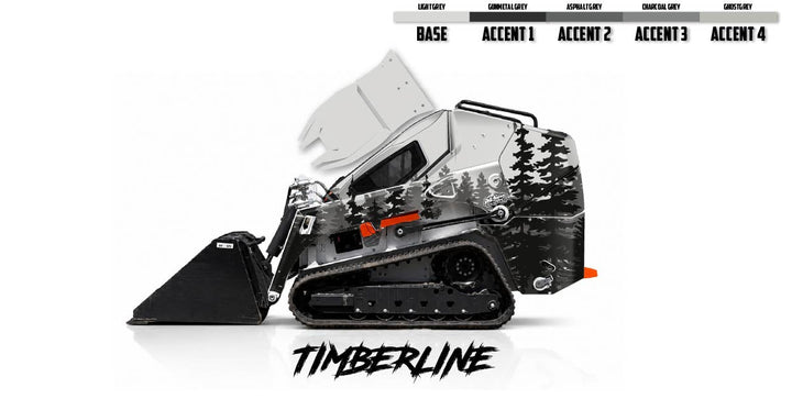 Bobcat MT120 Wrap Kits Dirty Graphix