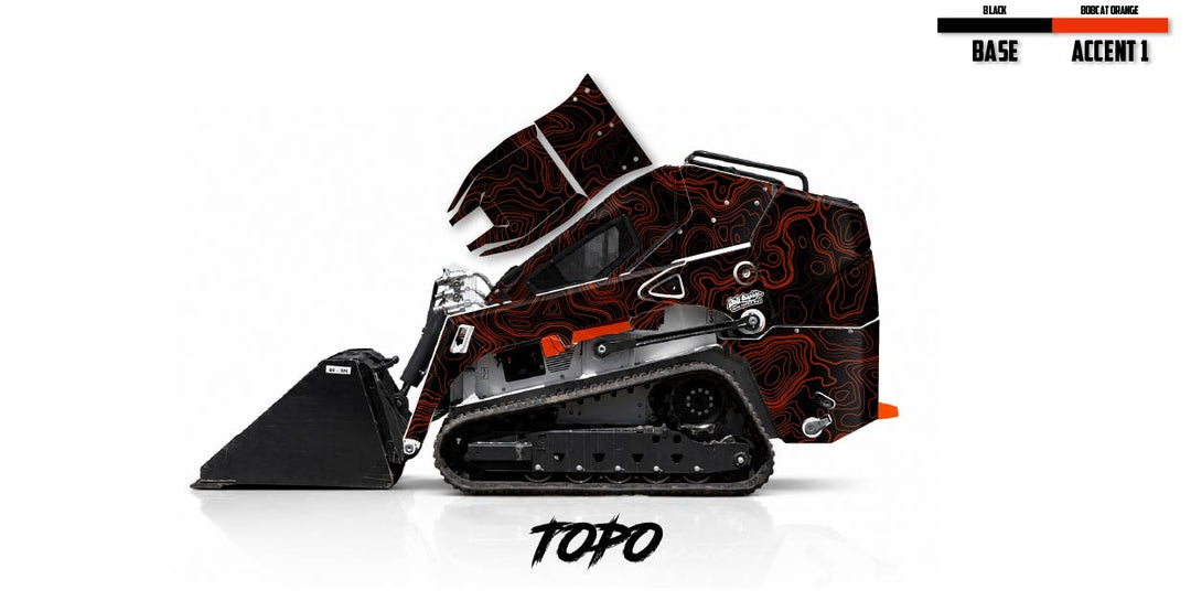 Bobcat MT120 Wrap Kits Dirty Graphix