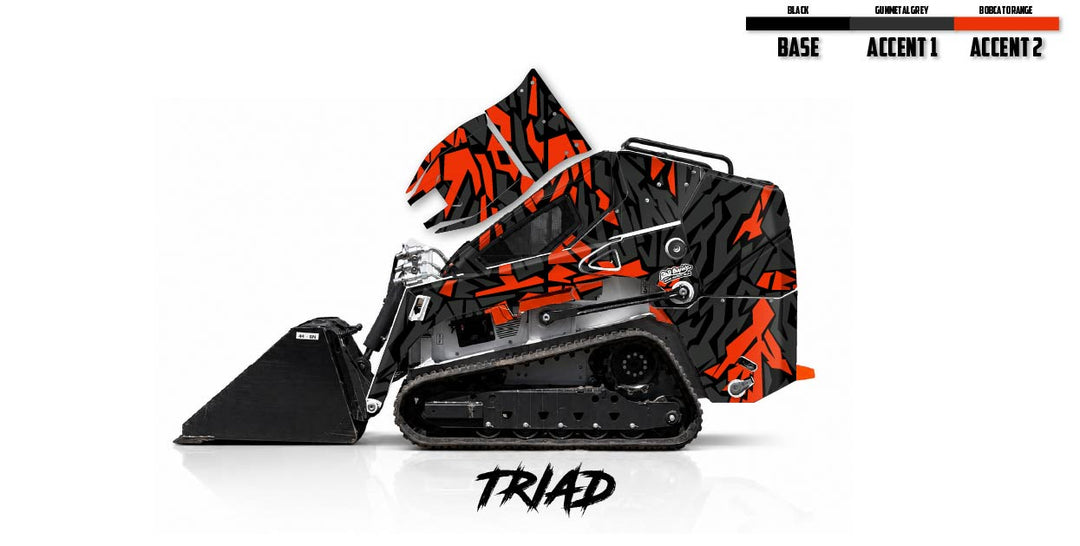 Bobcat MT120 Wrap Kits Dirty Graphix