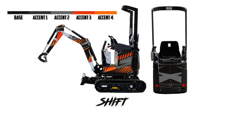 Bobcat E10 R2-Series Wrap Kits