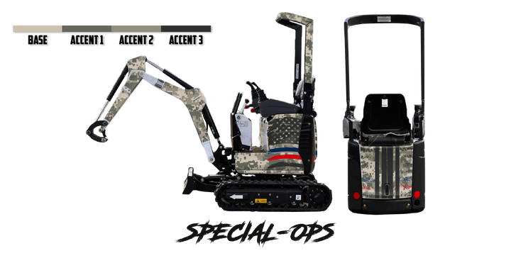 Bobcat E10 R2-Series Wrap Kits