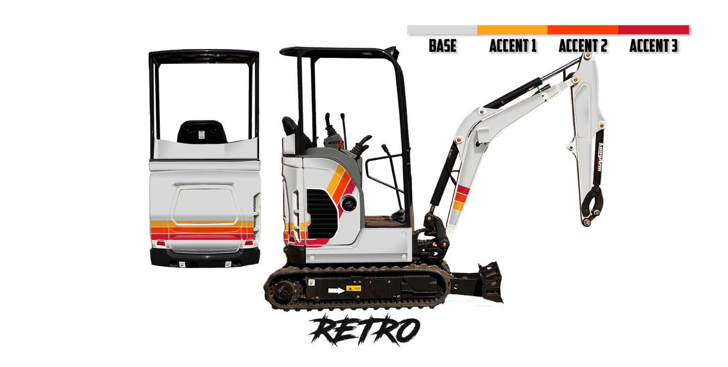 Bobcat E20 R2-Series Wrap Kits