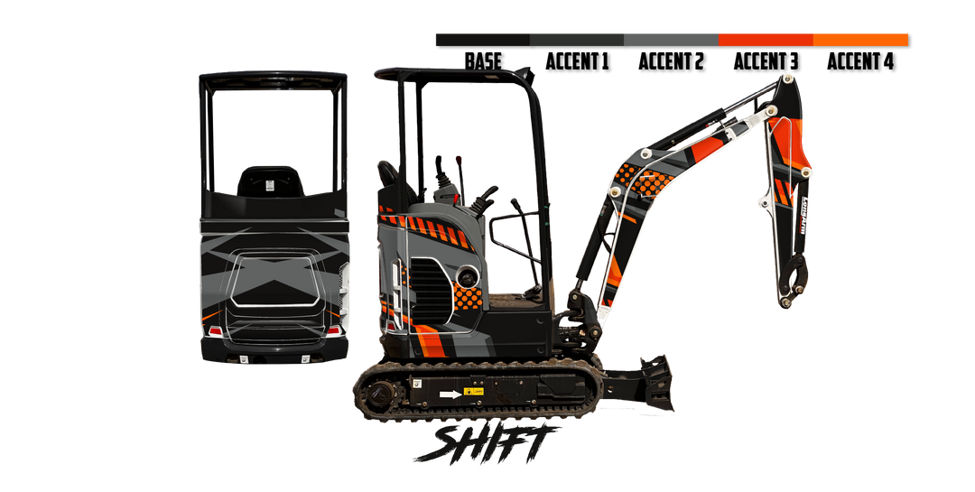 Bobcat E20 R2-Series Wrap Kits