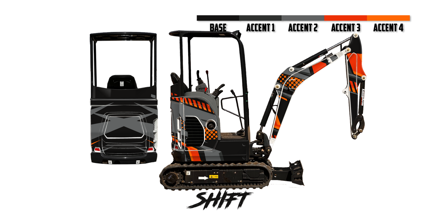 Bobcat E20 R2-Series Wrap Kits