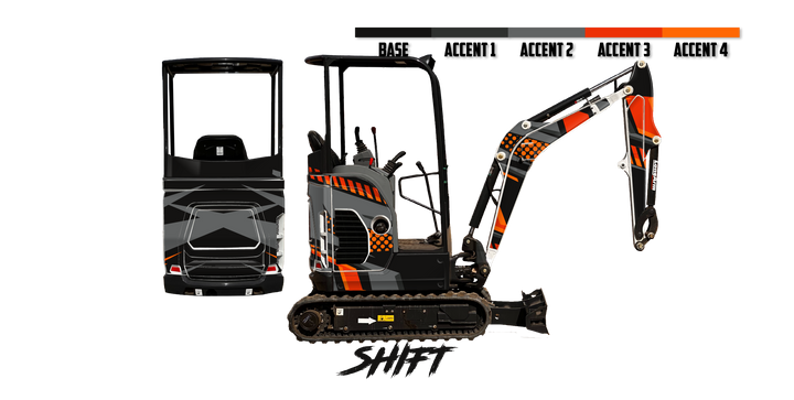Bobcat E20 R2-Series Wrap Kits