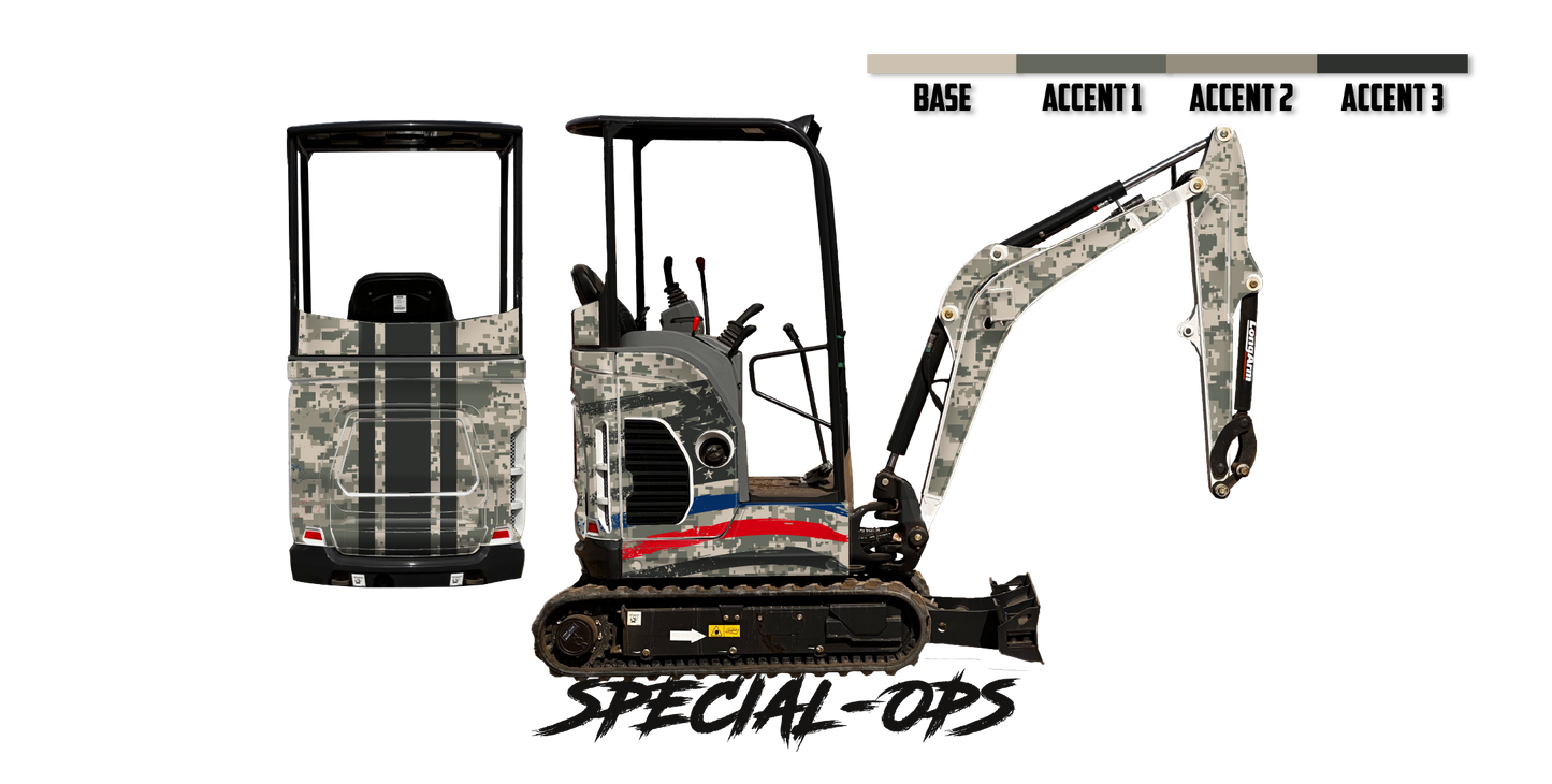 Bobcat E20 R2-Series Wrap Kits