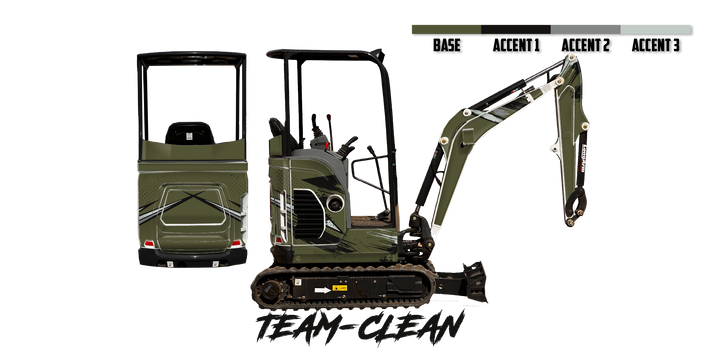 Bobcat E20 R2-Series Wrap Kits