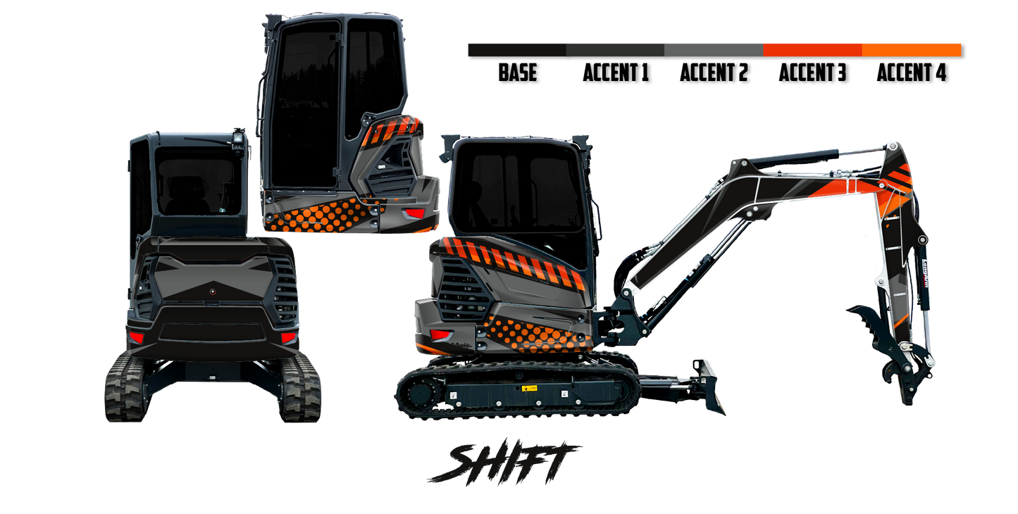 Bobcat E32 R2-Series Wrap Kits