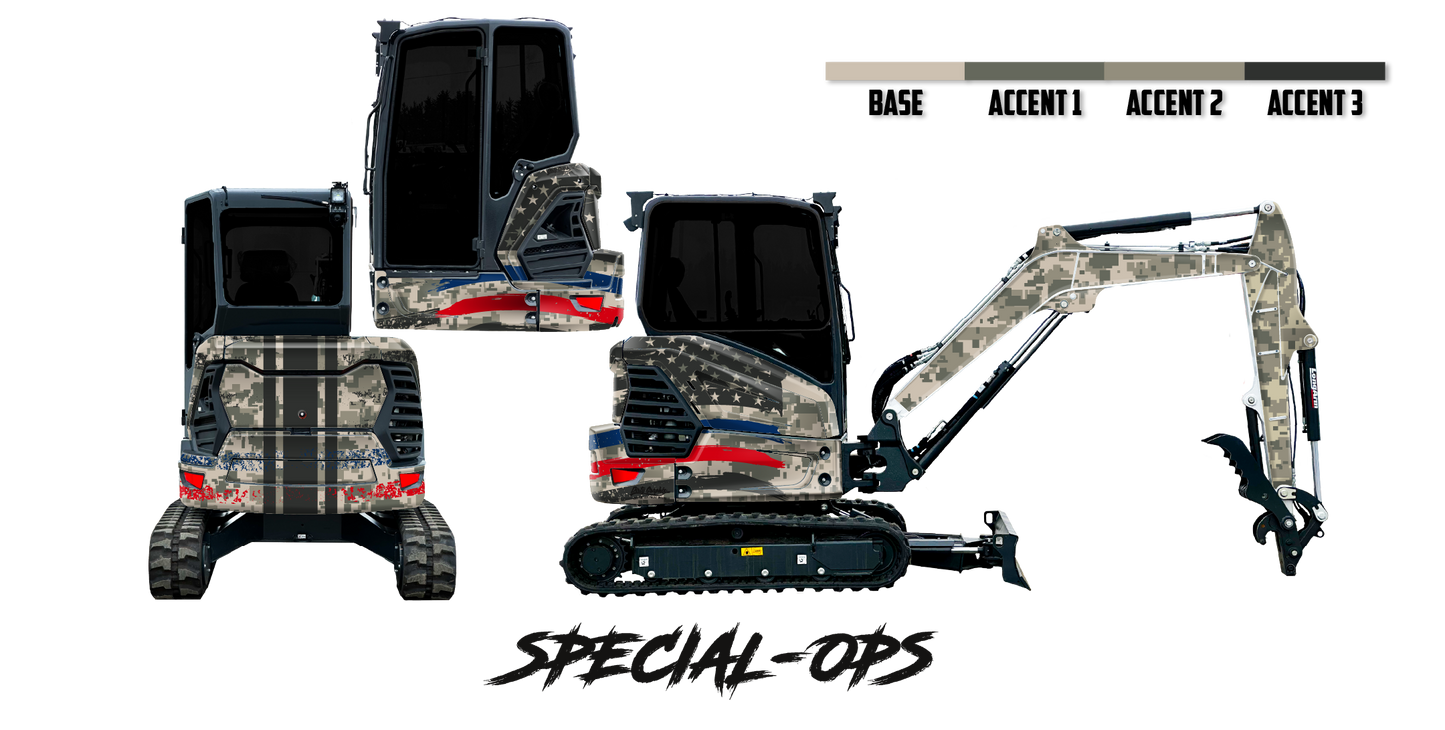 Bobcat E32 R2-Series Wrap Kits