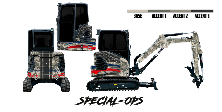 Bobcat E32 R2-Series Wrap Kits