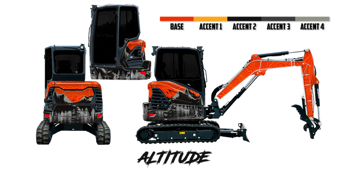 Bobcat E35 R2-Series Wrap Kits