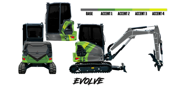 Bobcat E35 R2-Series Wrap Kits