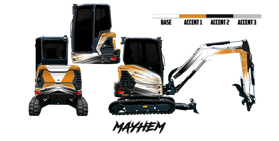 Bobcat E35 R2-Series Wrap Kits