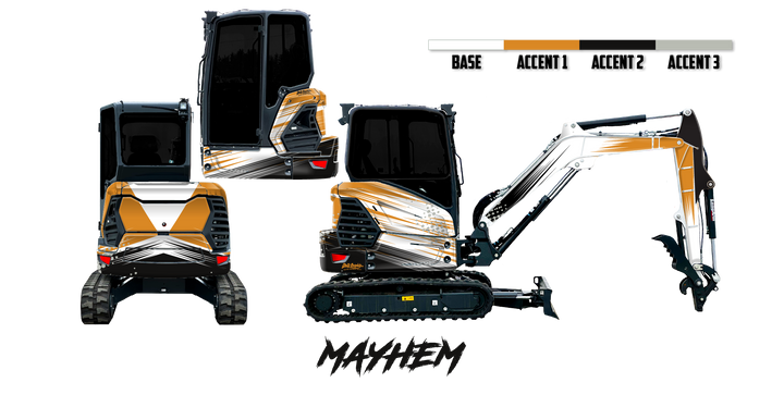 Bobcat E35 R2-Series Wrap Kits