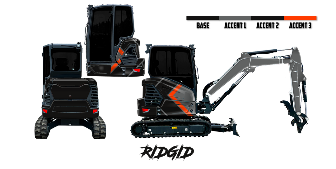 Bobcat E35 R2-Series Wrap Kits