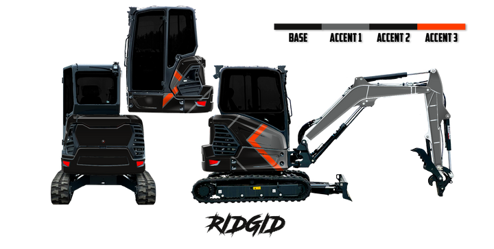 Bobcat E35 R2-Series Wrap Kits
