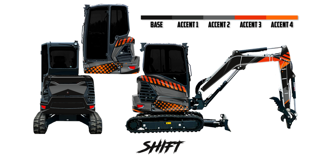 Bobcat E35 R2-Series Wrap Kits