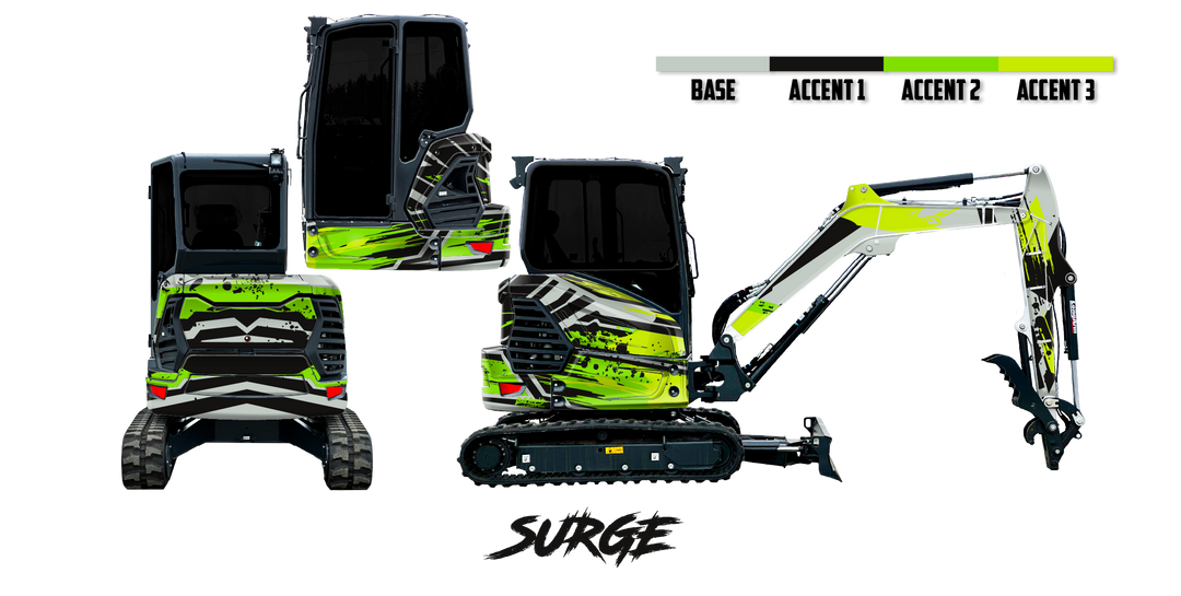 Bobcat E35 R2-Series Wrap Kits