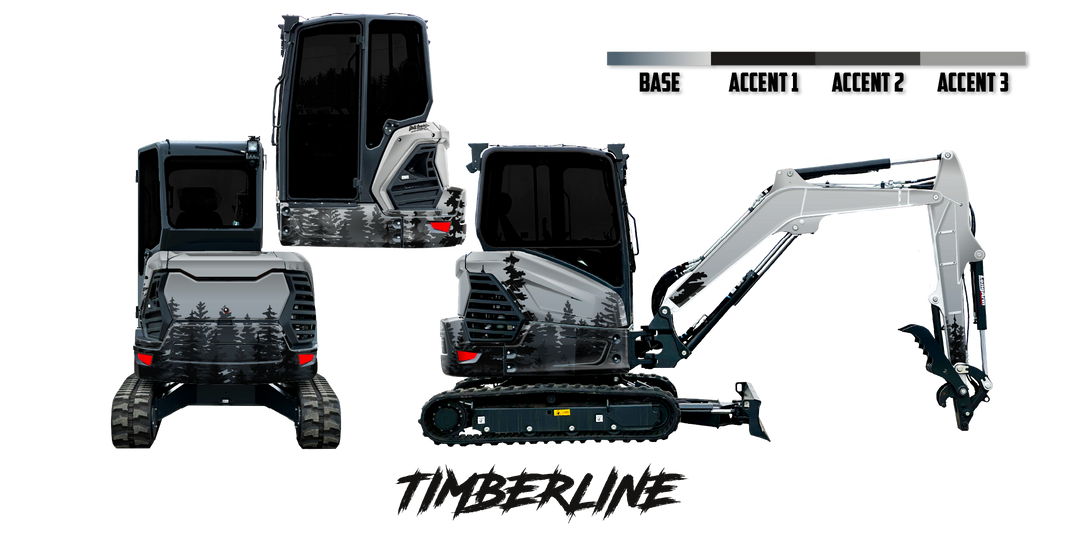Bobcat E35 R2-Series Wrap Kits