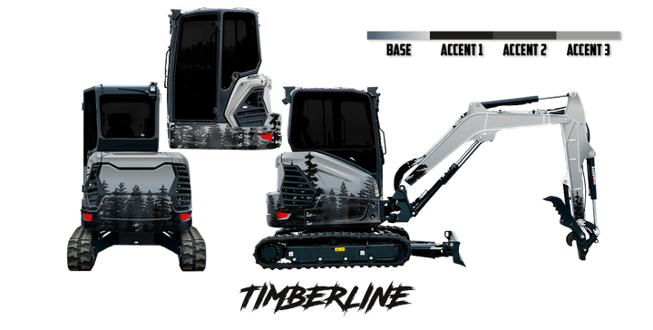 Bobcat E35 R2-Series Wrap Kits