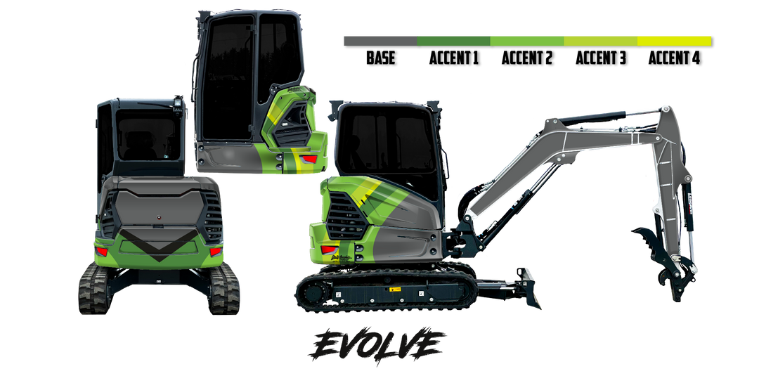 Bobcat E38 R2-Series Wrap Kits