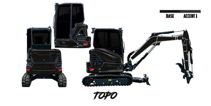 Bobcat E38 R2-Series Wrap Kits