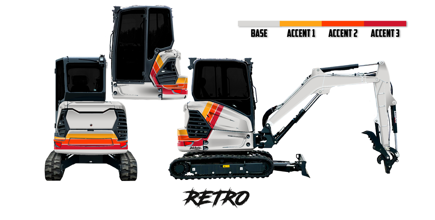 Bobcat E40 R2-Series Wrap Kits