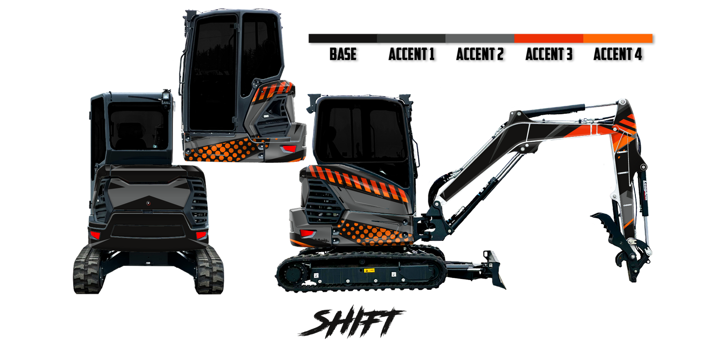 Bobcat E40 R2-Series Wrap Kits