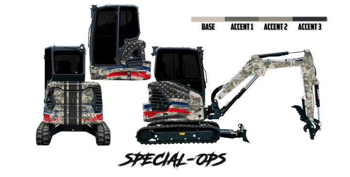 Bobcat E40 R2-Series Wrap Kits
