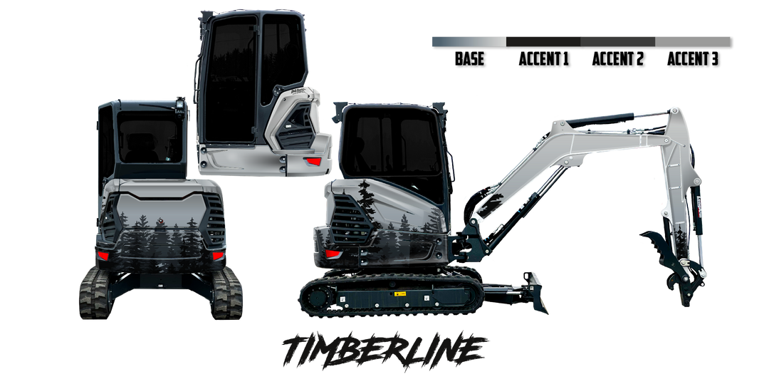 Bobcat E40 R2-Series Wrap Kits