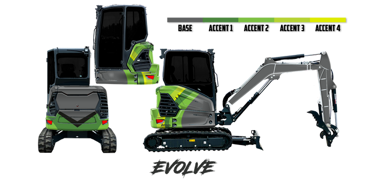 Bobcat E42 R2-Series Wrap Kits