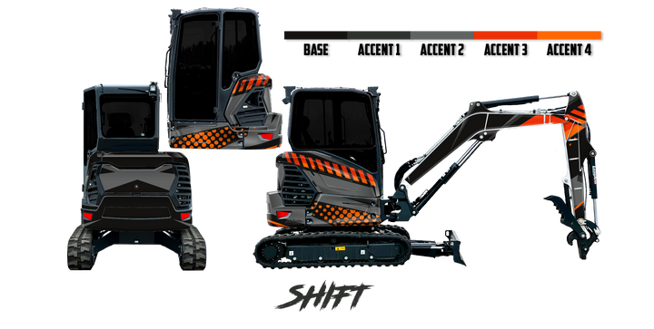 Bobcat E42 R2-Series Wrap Kits