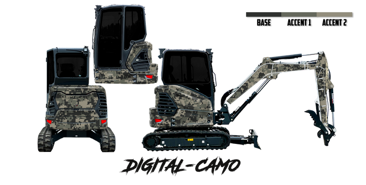 Bobcat E48 R2-Series Wrap Kits