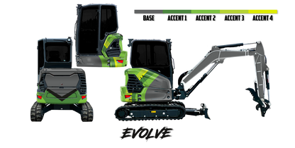 Bobcat E48 R2-Series Wrap Kits