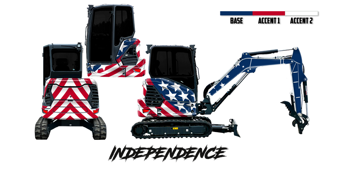 Bobcat E48 R2-Series Wrap Kits