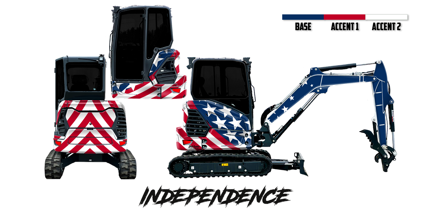 Bobcat E48 R2-Series Wrap Kits