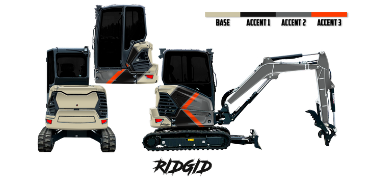 Bobcat E48 R2-Series Wrap Kits