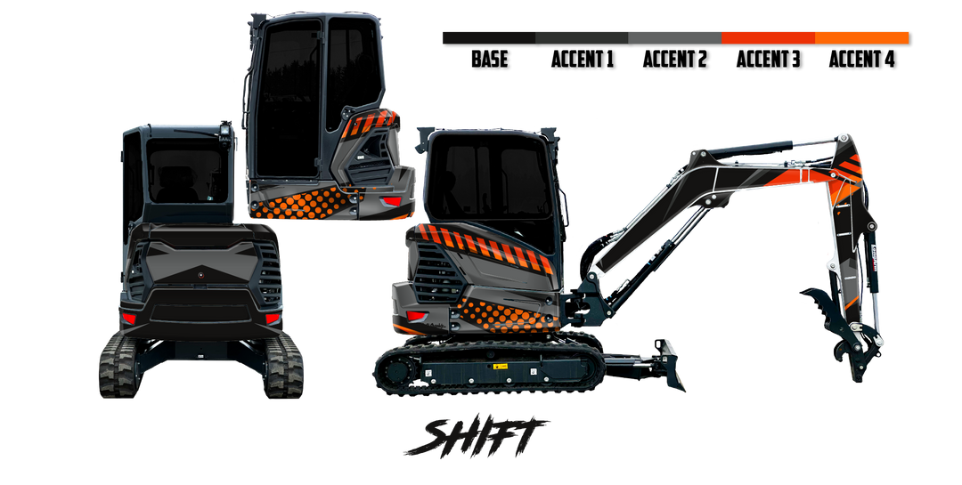Bobcat E48 R2-Series Wrap Kits
