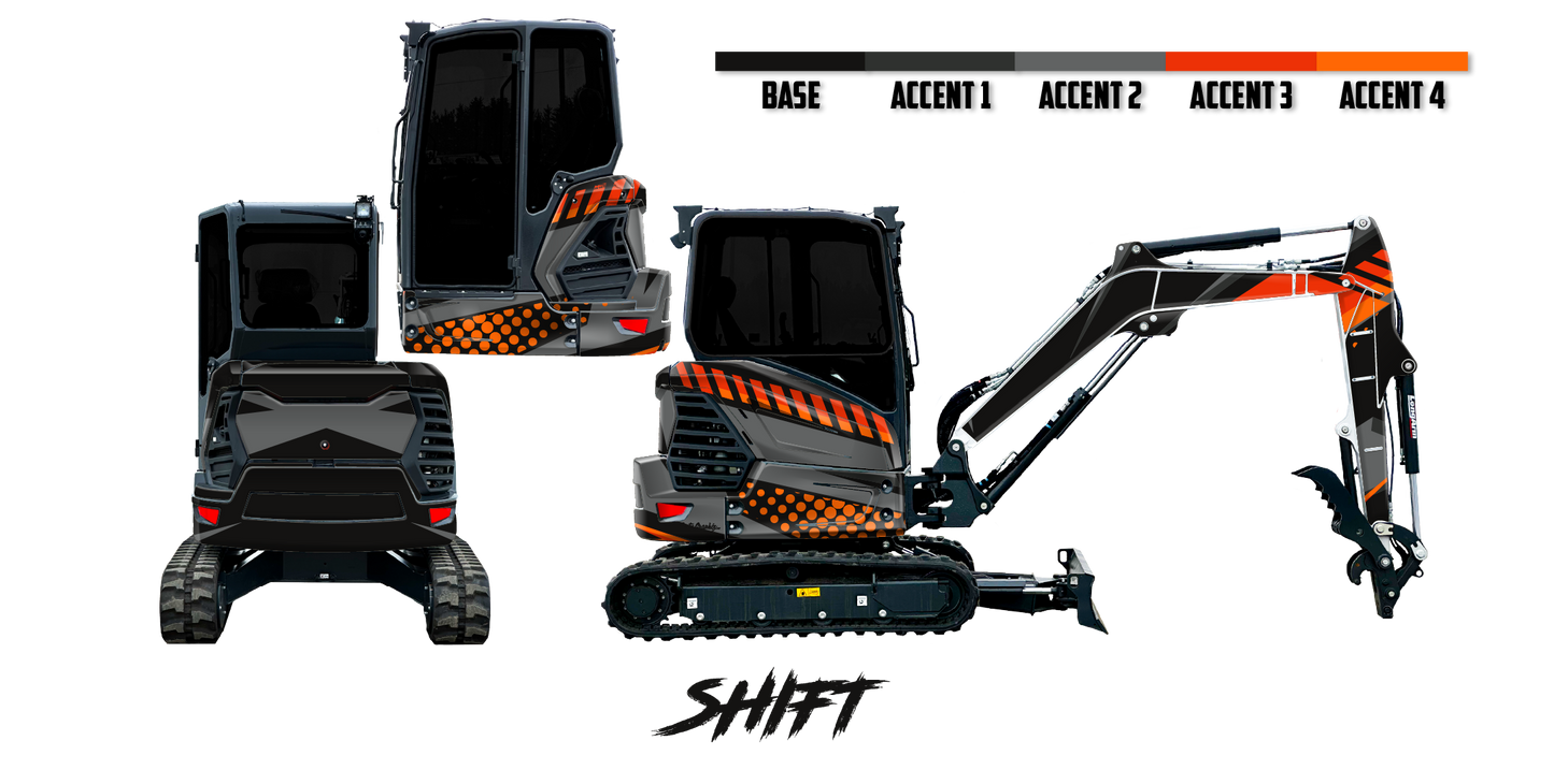 Bobcat E48 R2-Series Wrap Kits