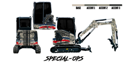 Bobcat E48 R2-Series Wrap Kits