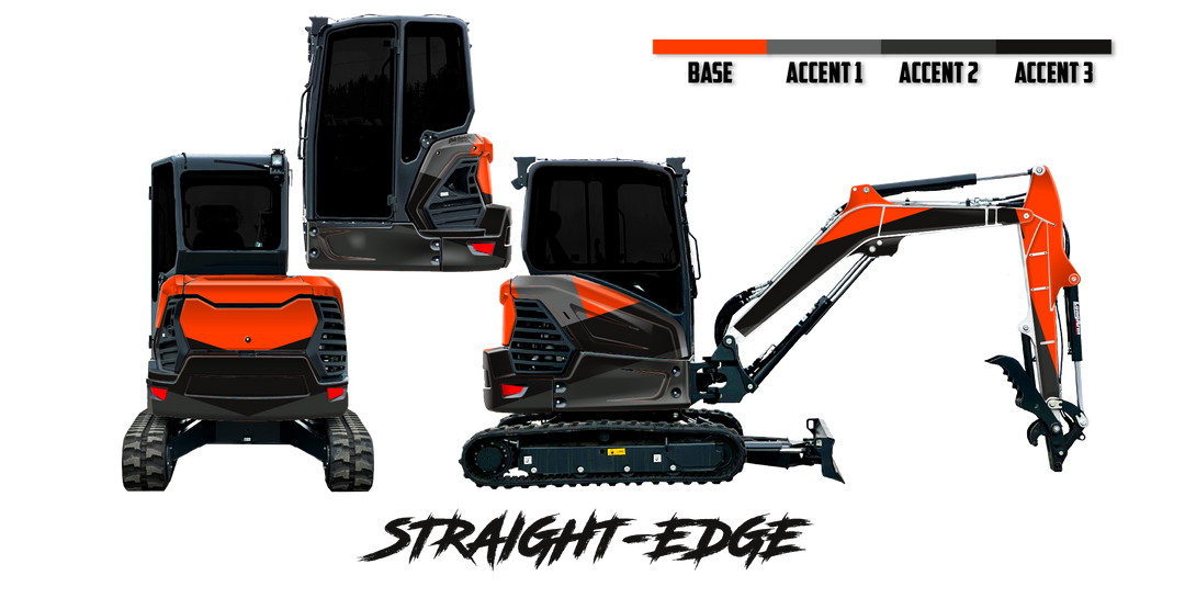 Bobcat E48 R2-Series Wrap Kits